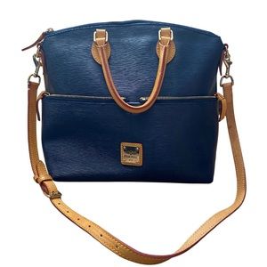 Dooney & Bourke Blue Shoulder Tote Bag
